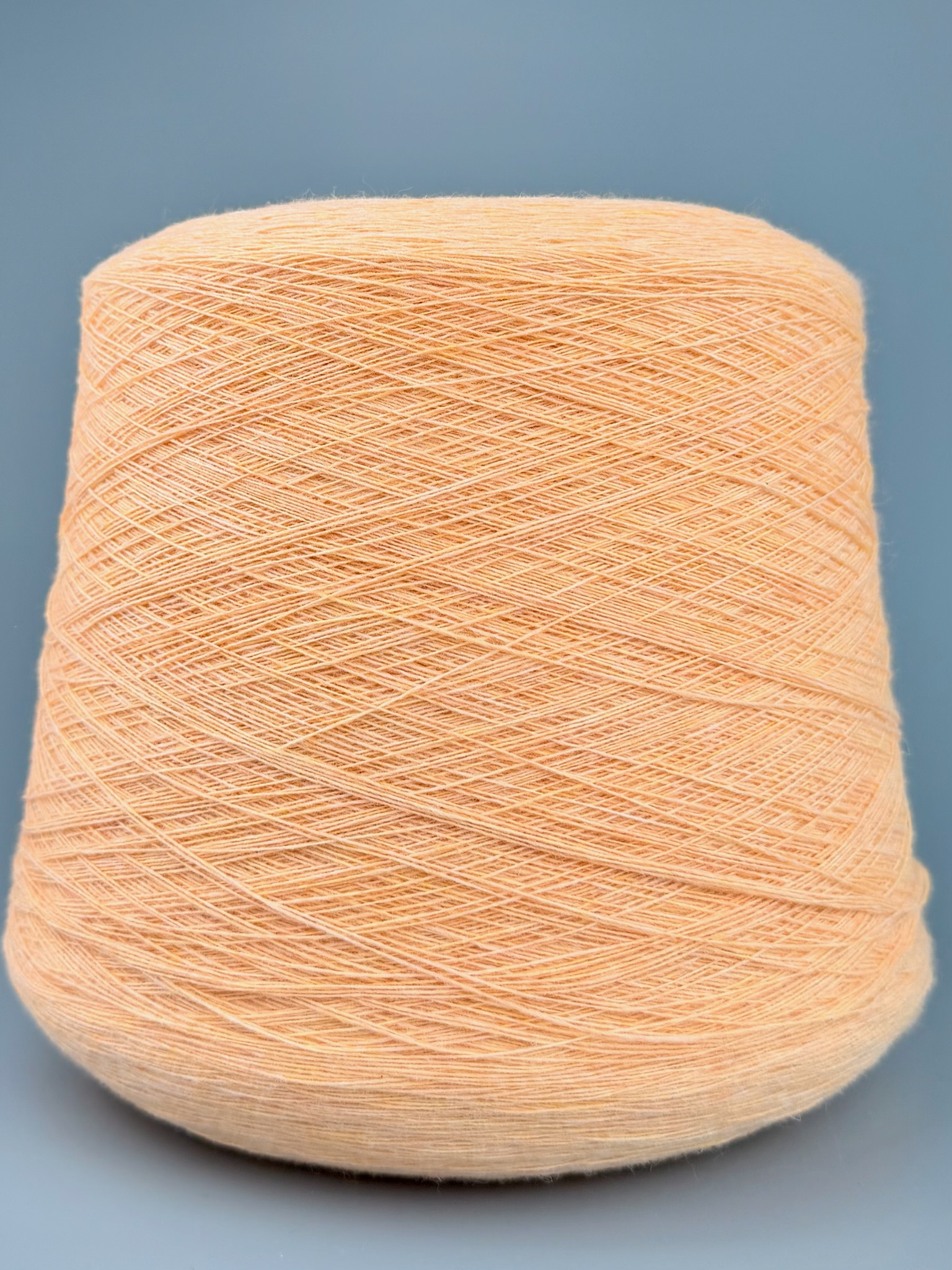 Zegna Baruffa Art. Must Baby Merino Nm 1/15 – Merino Supergeelong Garn col. 1703 Helles Apricot Mélange foto 2